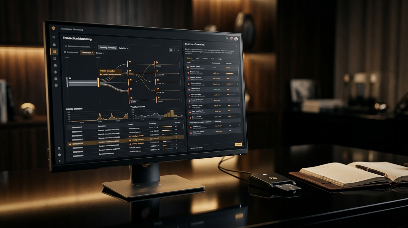 Transaction Monitoring Services Dubai | AML & Sanctions Screening