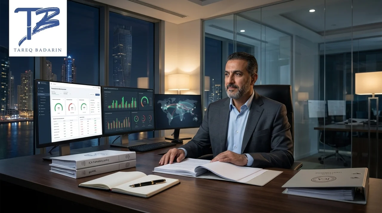 مستشار مكافحة غسل الأموال معتمد من ICA في دبي | أخصائي استشارات تنظيمية